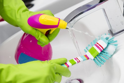 Deep carpet cleaning results with stain and odor removal
